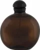 A brown glass perfume bottle with a black cap on a white background. Anteprima dell’immagine prodotto