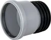 A close-up studio shot of a plumbing adapter. Náhľad obrázku produktu