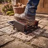 Relaxdays Spazzolone per scarpe con spazzole, ghisa, scarpe Anteprima dell’immagine prodotto 2