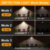 Solarna lampa ścienna na zewnątrz, lampy solarne na Podgląd zdjęcia produktu 6