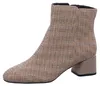 Stivali marroni da donna, marca Damenschuhe, ideali per il Anteprima dell’immagine prodotto 6