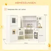 COSTWAY Cuisine pour enfants, coin cuisine avec Voir les images du produit 2