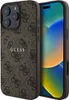 A close-up shot of an iPhone case with a repeating Guess logo pattern, placed next to an iPhone. Náhled obrázku produktu