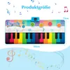 COSTWAY mata muzyczna dla dzieci 181x73cm, mata Podgląd zdjęcia produktu 3