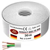 30m de câble flexible en plastique H05VV-F 4G0,75 blanc Voir les images du produit 4