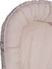 MamaLoes Babynest Velours Rippstoff Beige Wendemöglichkeit Produktbild-Vorschau 5