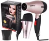 Cestovný fén 1500W, skladací, kompaktný, ružový, s Náhľad obrázku produktu 1