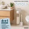 Ensemble WC sur pied 4 en 1 eluno ZINOLA - blanc crème Voir les images du produit 2