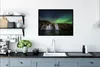 MuchoWow® Gerahmtes Poster Nordlicht - Wasserfall - Island Produktbild-Vorschau 3