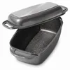 STONELINE® cocotte Gris 40x22 cm | avec couvercle Voir les images du produit 1