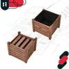 KOTARBAU® Blumenkasten 38x38x30cm Pflanzkasten mit Vlies Produktbild-Vorschau 6