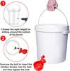 6 Stücke Hühnertränke Automatische Geflügeltränke DIY Produktbild-Vorschau 4