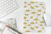 MuchoWow® Mauspad Mousepad Blumen - Weiß - Frühling 18x27 Produktbild-Vorschau 6