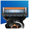 Close-up of a razor head with multiple blades. Produktbild-Vorschau