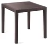 Gartentisch King Eckig Mokka 79x79x72cm Rattan-Optik Produktbild-Vorschau