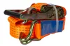 UNITRAILER Spanngurt mit Ratsche 12m 50mm 5t Orange Produktbild-Vorschau 5