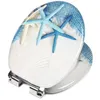 WC Sitz BLUE STARFISH Blau Weiß Toilettensitz Softclose MDF Produktbild-Vorschau 3