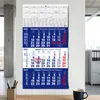3 Monatskalender 2027 Wandkalender Blau Datumsschieber Produktbild-Vorschau 7