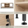 tectake® TV-Regal Denver 120 x 40 x 50,5 cm Produktbild-Vorschau 4