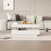 okwish Tavolino da salotto, Rettangolare, LED lucido, Anteprima dell’immagine prodotto 10