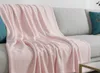 Weiche Mikrofaser-Plüschdecke, hellrosa, Größe: 200 x 220 Produktbild-Vorschau 2