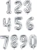 PartyDeco FB10M-7-018, Hračkársky balón, Fólie, Strieborná, Náhľad obrázku produktu 7