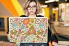 MuchoWow® Laptop Aufkleber Sticker Cover Mädchen - Produktbild-Vorschau 5
