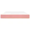 vidaXL Matelas à ressorts ensachés rose 140x200x20 cm Voir les images du produit 3