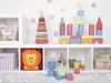LS-LebenStil Kinder Aufbewahrungsbox Löwe 30x30cm Produktbild-Vorschau 4