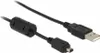 Delock 82208 USB Kabel Delock A -> mini 4Pin St/St 1.50m Anteprima dell’immagine prodotto 5