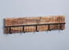 Garderobenleiste - Braun - Schwarz - Mangoholz massiv - Produktbild-Vorschau 2
