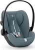 A studio shot of a baby car seat. Produktbild-Vorschau