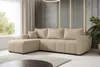 AX LIVING Canapé d'angle avec fonction sommeil Malatya L Voir les images du produit 1
