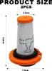 A product size chart showing a vacuum cleaner filter with dimensions indicated. Produktbild-Vorschau