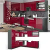 Eckküche Vicco Fame-Line Bordeaux Hochglanz/Anthrazit 287 x Produktbild-Vorschau 5