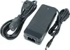 A black power adapter with two attached cables, presented on a white background. Produktbild-Vorschau