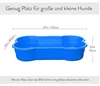 Piscine pour chiens DogsLand en forme d'os - 120 cm, rouge, Voir les images du produit 5