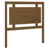 The Living Store Kopfteil Honigbraun 95,5x4x100 cm Produktbild-Vorschau 2