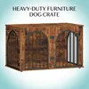 Hundekäfig Möbel, 100 cm Hundebox Möbel, 3 Türen, Produktbild-Vorschau 3