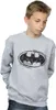 Batman - Sweatshirt Logo für Jungen BI347 (128) (Grau) Produktbild-Vorschau 2