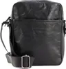 bruno banani Pelle borsa a tracolla Crossbody Bag Black Anteprima dell’immagine prodotto 1