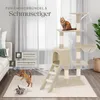 tectake® Kratzbaum Dominik 144 cm inklusive Treppe, 3 Produktbild-Vorschau 5