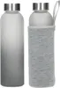 Glasflasche mit Hülle "Iced" Wasserflasche Getränkeflasche Produktbild-Vorschau 1
