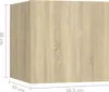 vidaXL Noční stolek Sonoma Dub 30,5x30x30 cm výrobek ze Náhled obrázku produktu 8