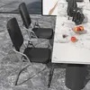 Klappstuhl 2er Set Lounge-Sessel Balkonstuhl mit Polster Produktbild-Vorschau 2