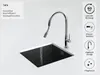 Rubinetto SCHOCK TALIA con bocca estraibile, acciaio inox / Anteprima dell’immagine prodotto 5