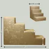 Escalier pour chien ou chat Dogeste 4 marches – beige Voir les images du produit 9