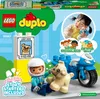 LEGO 10967 DUPLO Polizeimotorrad, Polizei-Spielzeug für Produktbild-Vorschau 8