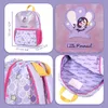 Milk&Moo Sac à dos pour enfants Sirène scintillante, Sac à Voir les images du produit 3