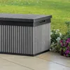 Keter Gartenbox "Darwin" 380L Signature Anthrazit - Produktbild-Vorschau 2